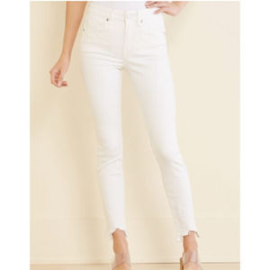 Good American Good Legs Raw Hem High Rise NWOT Sz 24